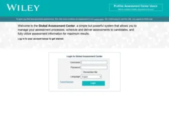 Profilesgac.com(Global Assessment Center) Screenshot