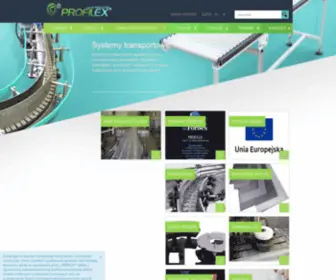 Profilex.com(Przenośniki) Screenshot