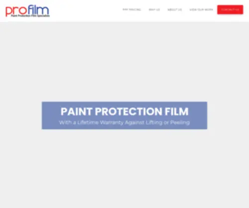 Profilmppf.com(Paint Protection Film Installers in Northern Virginia) Screenshot