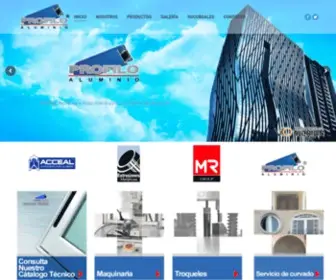 Profilo.com.mx(Profilo, el mundo a través de nuestras ventana, aluminio, puertas, ventanas) Screenshot