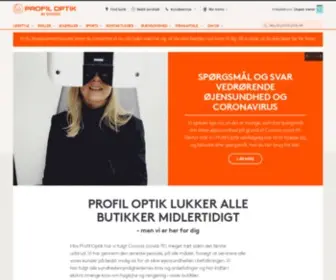 Profiloptik.dk(Profil Optik) Screenshot