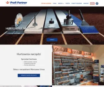 Profipartner.pl(Hurtownia narzędzi Warszawa) Screenshot