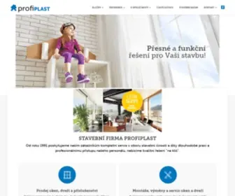 Profiplast.eu(Plastová okna a dveře) Screenshot