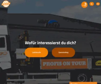 Profis-ON-Tour.ch(Ausbildung in einer Branche mit Zukunft) Screenshot