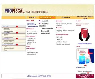 Profiscal.com(Index) Screenshot