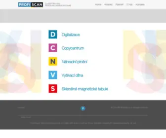 Profiscan.cz(Profiscan) Screenshot