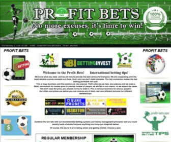 Profit-Bets.com Screenshot