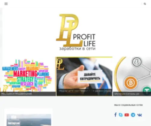 Profit-Life.com(Profit Life) Screenshot