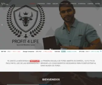 Profit4Lifevnzla.com(Profit 4 Life) Screenshot