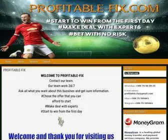 Profitable-Fix.com(Profitable Fix) Screenshot