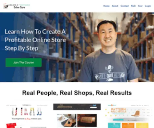 ProfitableonlineStore.com(How To Create A Profitable Online Store And Sell Online) Screenshot