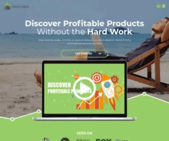 Profitableproduct.com(Profitable Product) Screenshot