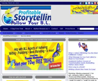 Profitablestorytelling.com(Profitable Storytelling Techniques for Personal & Business Transformation) Screenshot