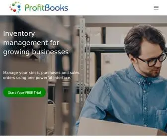 Profitbooks.net(Top FREE Accounting Software For Small Business) Screenshot