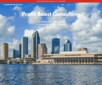 Profitboostconsulting.com(Profit Boost Consulting) Screenshot