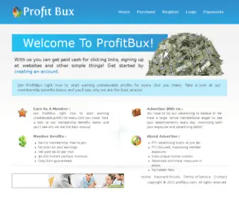 Profitbux.com(Profitbux) Screenshot