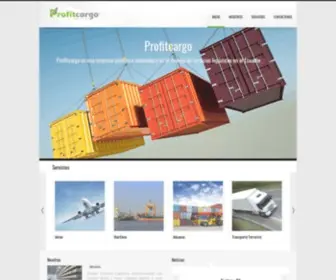 Profitcargo.com.ec(Profitcargo) Screenshot