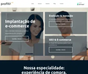 Profite.com.br(Implantação de E) Screenshot