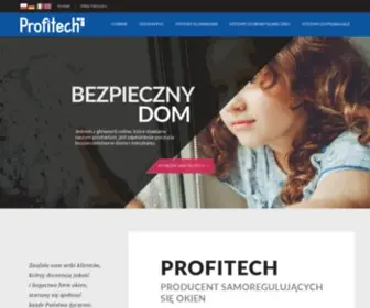Profitechokna.pl(Profitech) Screenshot
