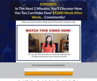 Profitgenesisreloaded.com(Discover How You Can Make Over $5) Screenshot
