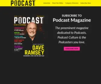 Profitingfrompodcasts.com(Podcast Magazine) Screenshot