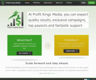 Profitkingsmedia.com(Profit Kings Media) Screenshot