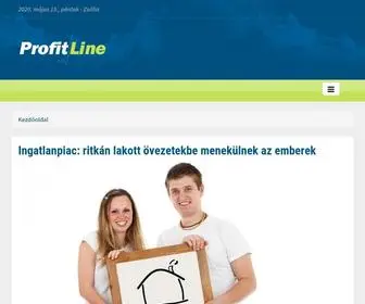 Profitline.hu(Gazdasági hírek) Screenshot