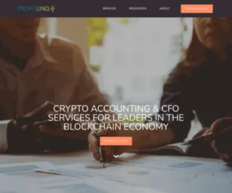 Profitlinq.com(Full Service Crypto Accounting Firm) Screenshot