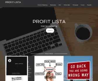 Profitlista.com(Kako pokrenuti i unaprijediti svoj online business) Screenshot