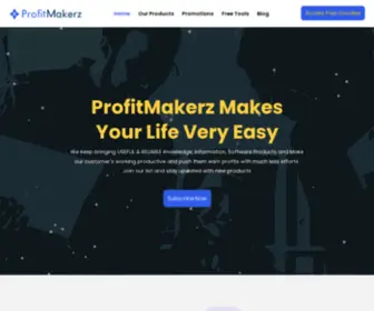 Profitmakerz.com(ProfitMakerz) Screenshot