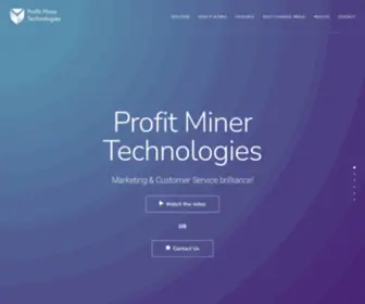 Profitminer.io(Profit Miner Technologies) Screenshot