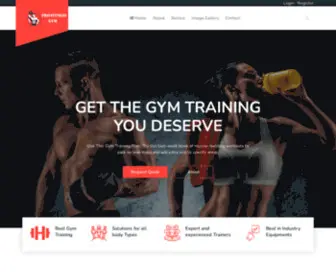 Profitnessgym.club(ProFitness Gym) Screenshot