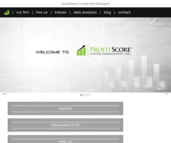 Profitscore.com(ProfitScore Capital Management) Screenshot