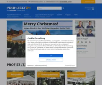 Profizelt24.de(Partyzelte & Festzelte kaufen) Screenshot