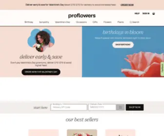 Proflower.com(Flowers) Screenshot