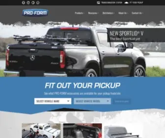 Proform.co.nz(PRO-FORM Pickup Truck) Screenshot