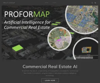 Proformap.com(Commercial Real Estate) Screenshot