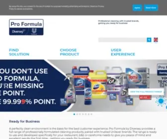 Proformula.com(Pro Formula) Screenshot