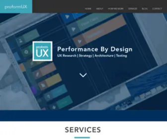 Proformux.com(Performance by Design) Screenshot