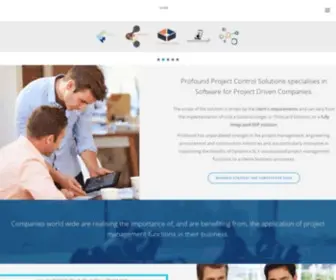 Profoundsolutions.co.za(Project Control Solutions) Screenshot