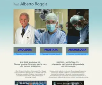 Profroggia.it(Professore Alberto Roggia) Screenshot