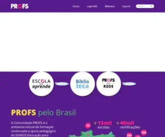 Profseducacao.com.br(PROFS) Screenshot