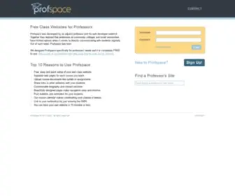 Profspace.com(Profspace) Screenshot