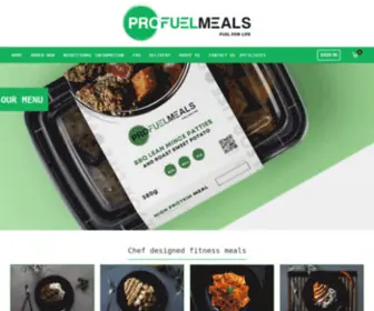 Profuelmeals.com.au(Pro Fuel Meals) Screenshot