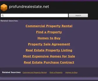 Profundrealestate.net(profundrealestate) Screenshot