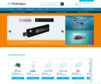 Profusionplc.com(Profusion Ltd) Screenshot