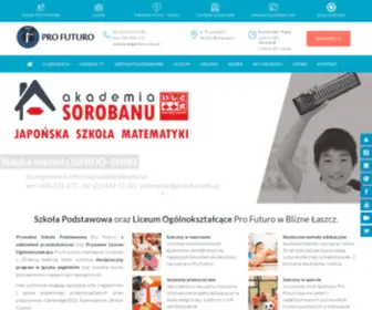 Profuturo.edu.pl(Strona Główna) Screenshot