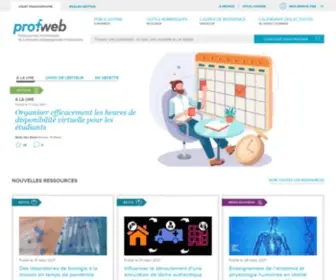 Profweb.ca(Profweb) Screenshot
