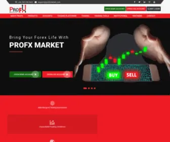 ProfXmarket.com(PROFX Market) Screenshot