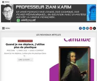 ProfZiani.com(Examens) Screenshot